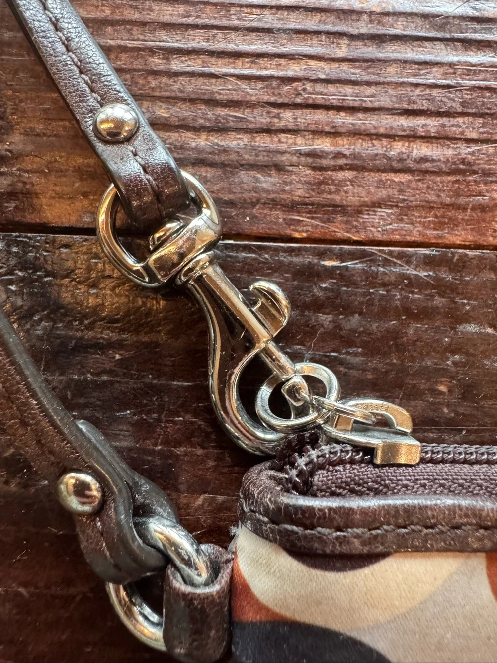 Vintage‎ Y2K Coach Signature “C” Wristlet
